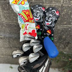 Full set of golf clubs
