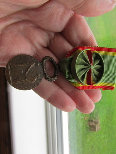 France.Bravery Award Medal.Scarce.Bronze.