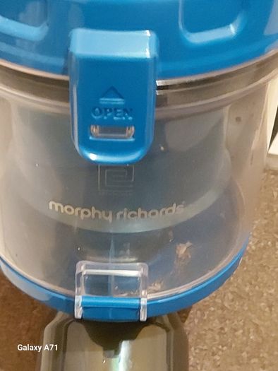 Morphy Richards single Cyclone Vacuum Cleaner, Model 980563 in as new condition