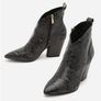Snake Leather Look Boots size 6.5 Image 3