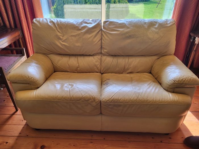 FREE COUCHES - 3 X 2 seater leather couches