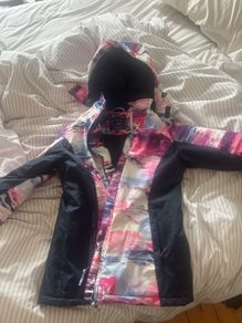 Mountain warehouse girls size 8 ski jacket