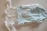 Baby Grow and vest (Small baby)