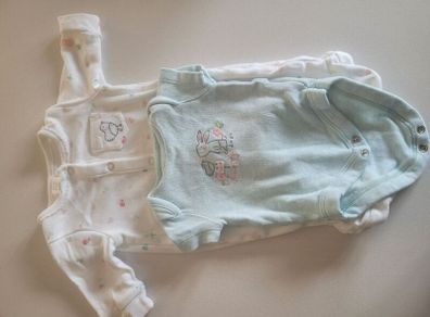Baby Grow and vest (Small baby)