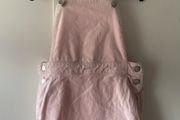 H&amp;M powder pink pinafore dress with pockets