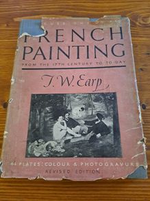 Vintage 1945 illustrated hardback art book