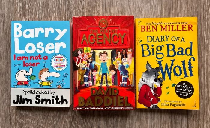 Kids Funny Diary Graphic Novel Book Bundle - Tom Gates, Barry Loser, Ben Miller - Age 7-11