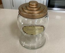 Perugina Chocolate Jar Italian 70's