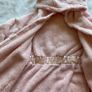 Girls Pink Heart Cosy Dressing Gown Image 4