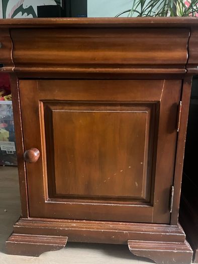 antique bedside lockers
