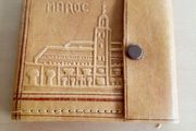 Moroccan leather wallet