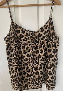 BNWOT: Leopard Print Vest Top (Size 10)