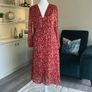 Beautiful Brand-New Ladies Red Rose Dress from Carraig Donn Image 4