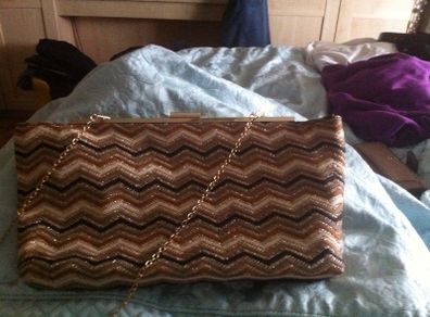 Over sized clutch bag