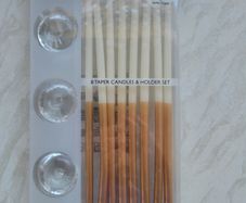 8 candle +holders set
