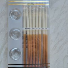 8 candle +holders set