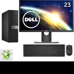Dell optiplex 7050 SFF/intel core i7-6700 vpro processor quad core 16gb ram 52gb m.2 SSD with dell 23,p2317 monitor