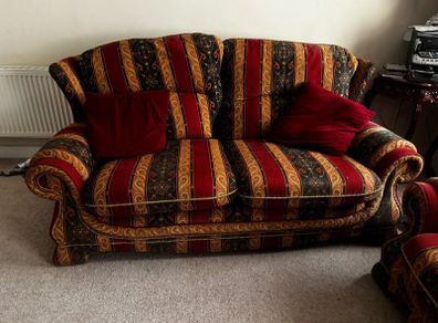 Couch and arm chair