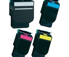 Lexmark C540 CMYK Set - Compatible Laser Printer Cartridges