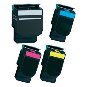 Lexmark C540 CMYK Set - Compatible Laser Printer Cartridges
