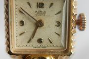 Vintage 1930s MONOR Rolled Gold Watch - Working Vintage Ladies Manual Wind Up Wrist Watch Swiss Made