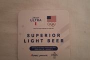 Michelob Ultra Paris 2024 Olympics beermat