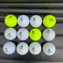 (12) Mixed seed golf balls