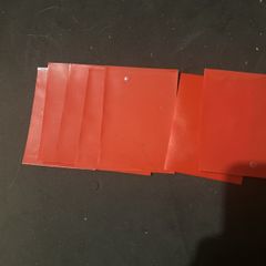 Card sleeves/protectors (Red 8 piece)