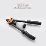 Rivet Gun 35cm Professional rivet gun set for Heavy Work - Excellent Lever Design and Adjustable Handle - Equipped with 5 Replaceable Nosepieces Image 4