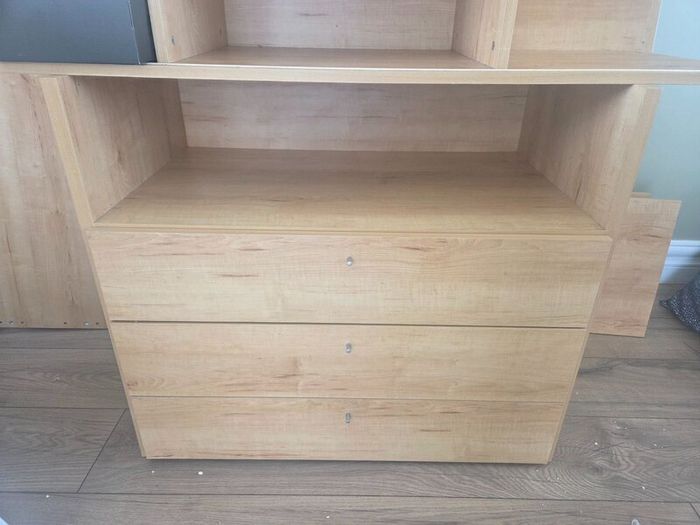 Gautien Bunk bed - single with desk and storage