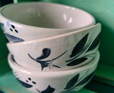3 x Youghall Pottery Bowls