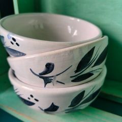 3 x Youghall Pottery Bowls