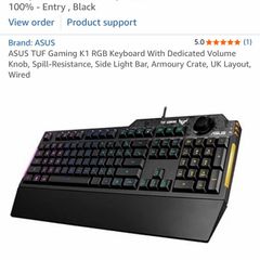 Asus Tuf Gaming K1 Rgb Keyboard