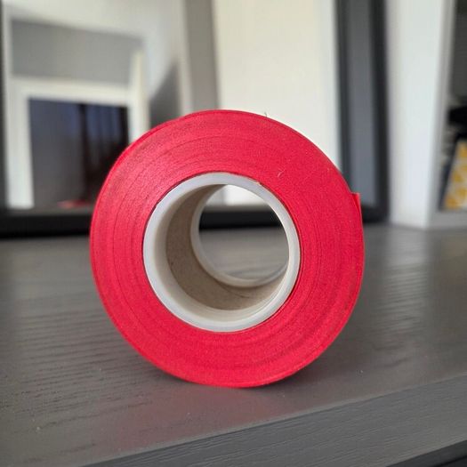 Red Satin Ribbon Roll 5cm Wide