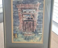 watercolour by James Hall Flack,reasonable offers accepted.