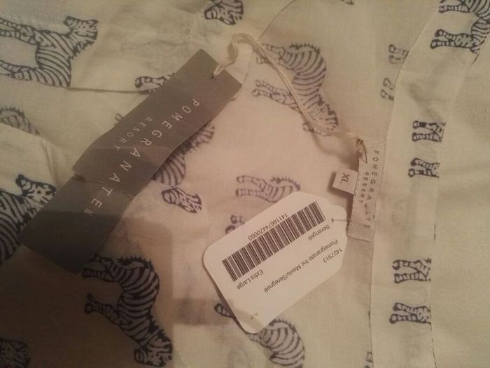 Zebra Design Top