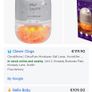 Clevamama Clevapure Himalayan Salt Lamp, Humidifier and Nightlight Image 2