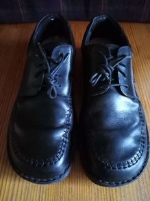 Birkenstock Footprints shoes black formal leather 42 8