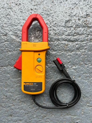 Fluke multimeter, amp clamp and temp probe