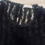 Gallery black fuzzy textured top XL Image 2