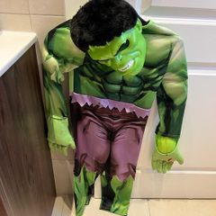 Hulk costume and mask -  5-6 year old