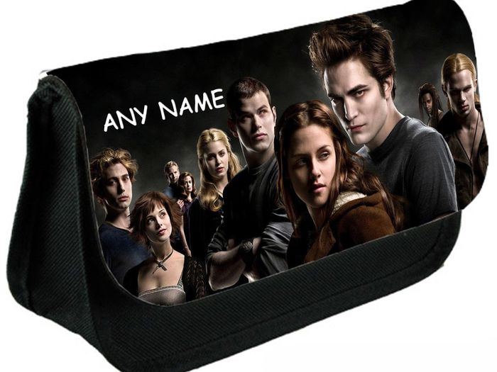 Twilight Personalised Pencil Case  Make up bag / back to school stationery