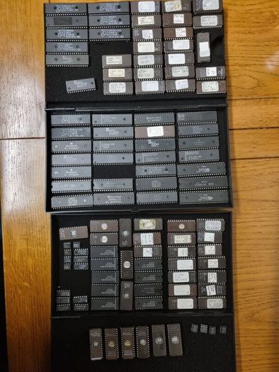 Vintage ics epromss cpus Joblot