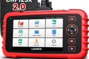 LAUNCH OBD2 Scanner CRP123X V2.0 2024 Version. ABS SRS Engine Transmission Car DiagnosticTool, 7 Service Functions, Lifetime Free Update, Battery Test