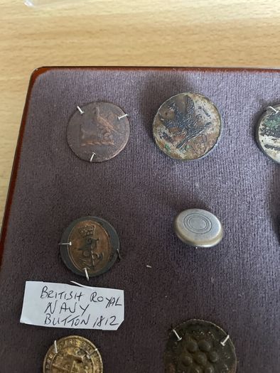 Very old metal buttons unresearched