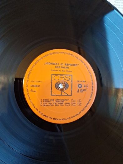 Vinyl Bob Dylan  Highway 61 revisited