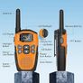 Walkie Talkies for Adults Long Range 4 Pack, NXGKET Rechargeable Kids Walky Talky with Built-In Li-Ion Battery, 16 Channels Radio with Type-C Charging Cable,VOX Function,LED Flashlight, for Camping Image 2