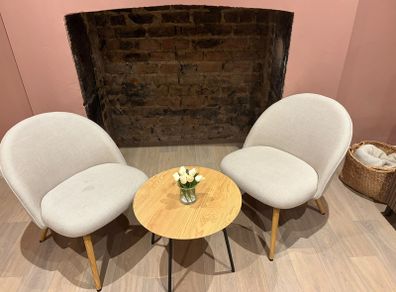 chairs & coffee table