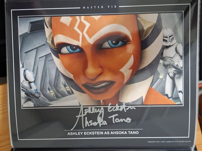 Autographed Star wars