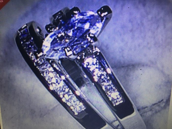 Sterling Silver 2 Rings Set